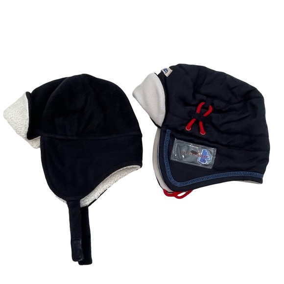 Baby Winter Trapper Hats w/Ear Flaps French Designer Miniman & GAP - Picture 5 of 10